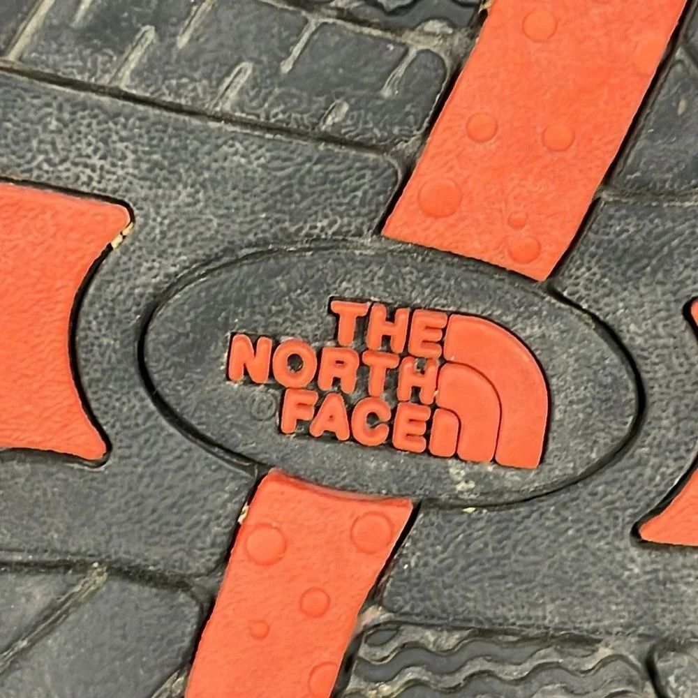 The North Face Mens Leather Sandals‎ Adjustable Size 12 Brown Hiking
